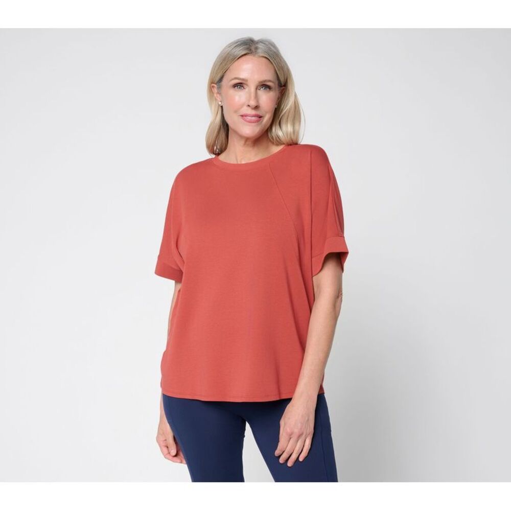 Anybody Women's Top Sz XS Make Your Selection: AnyBody Cozy Knit Brown